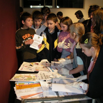 "Media w szkole" - wystawa gazetek szkolnych